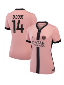 Billige Paris Saint-Germain Desire Doue #14 Tredjedrakt Dame 2024-25 Kortermet